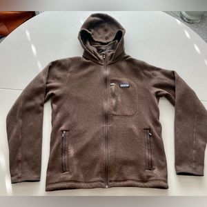 Patagonia - Men’s Performance Better Sweater Hoodie - Size M - Brown